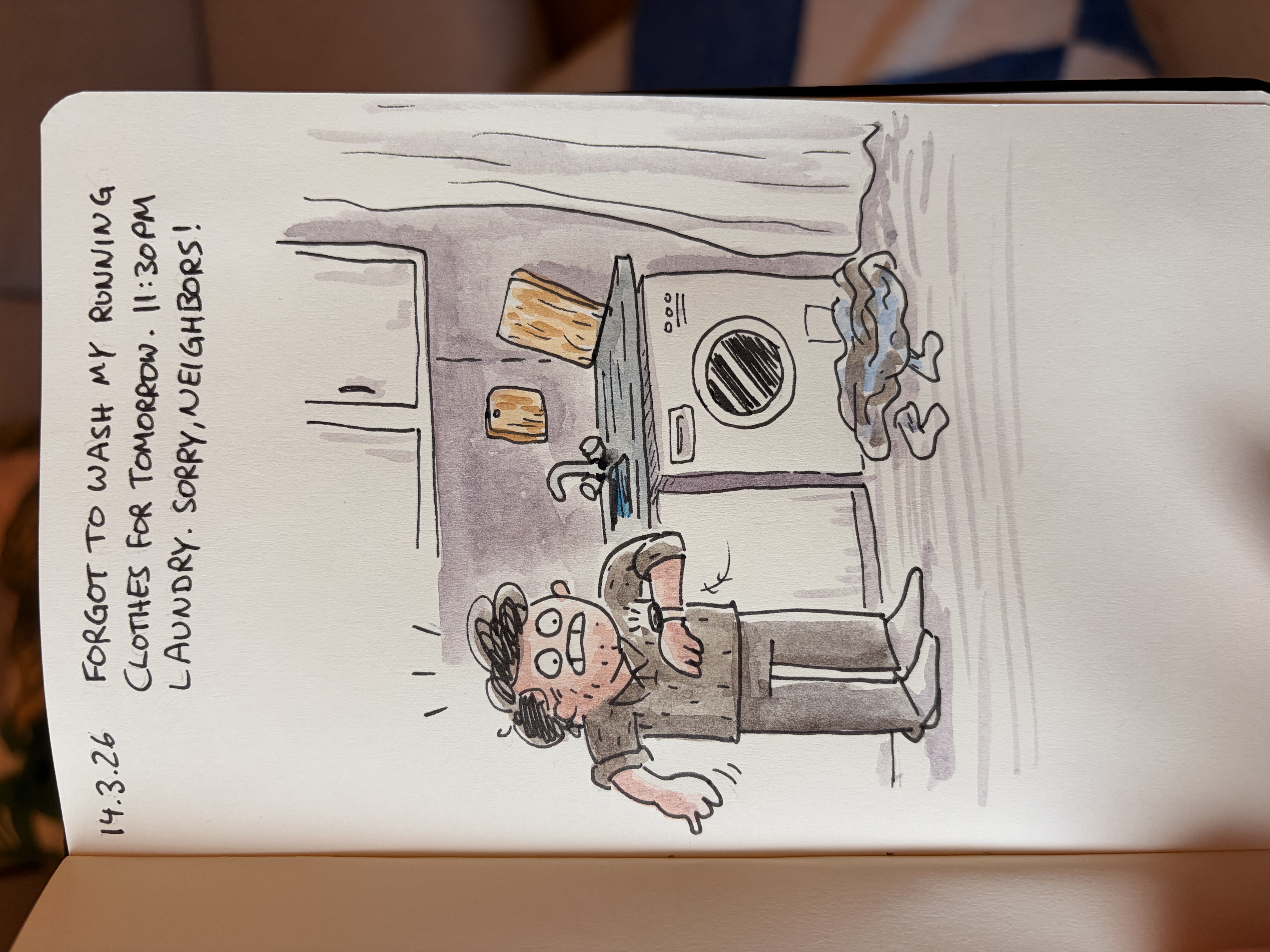 Can't run 10K without clothing, can I?