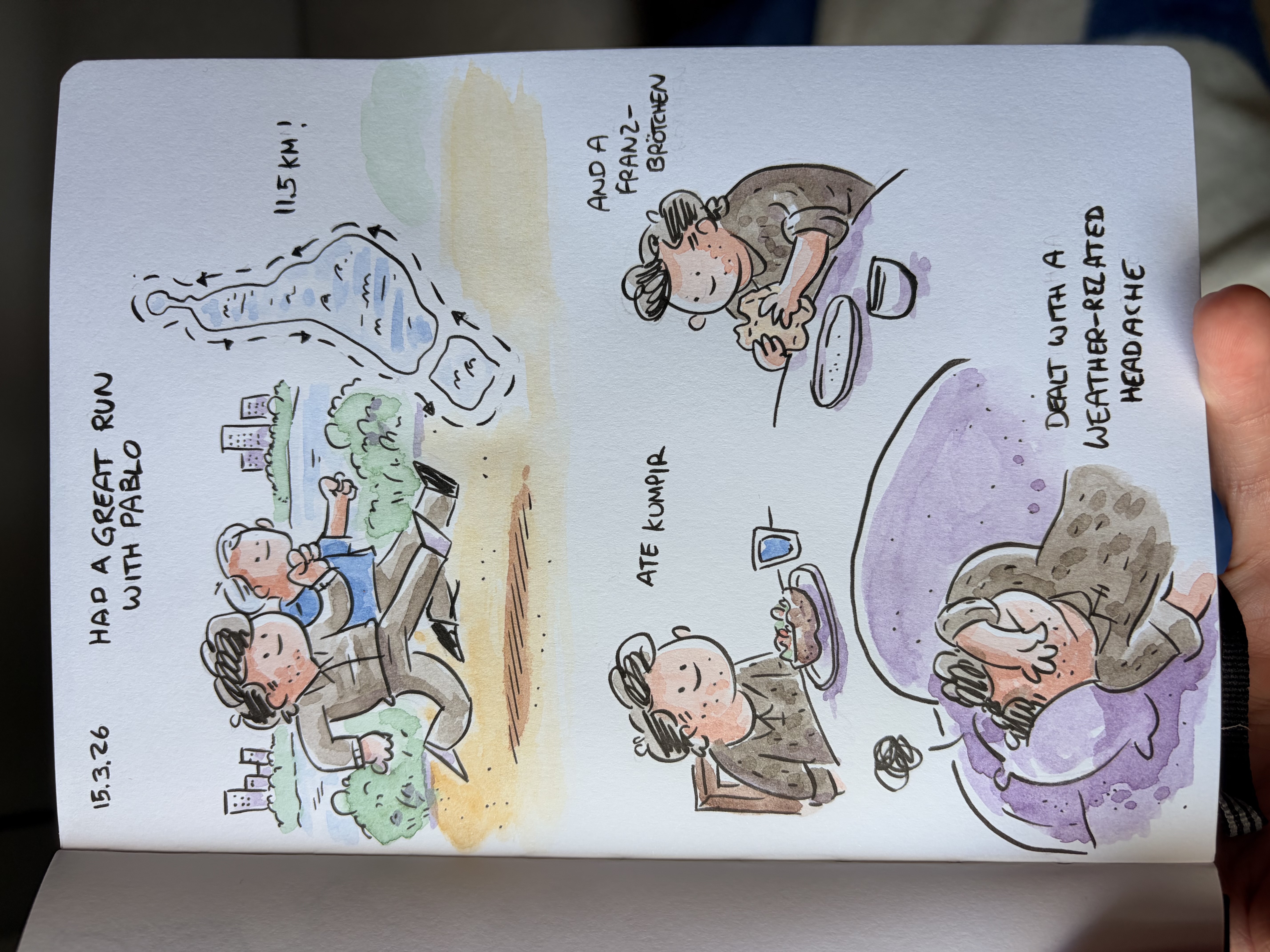 Who needs meteorology when my head forecasts the weather?