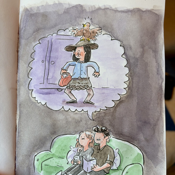 I kind of messed up the background. Please don't unfollow me because I'm not good enough at art.