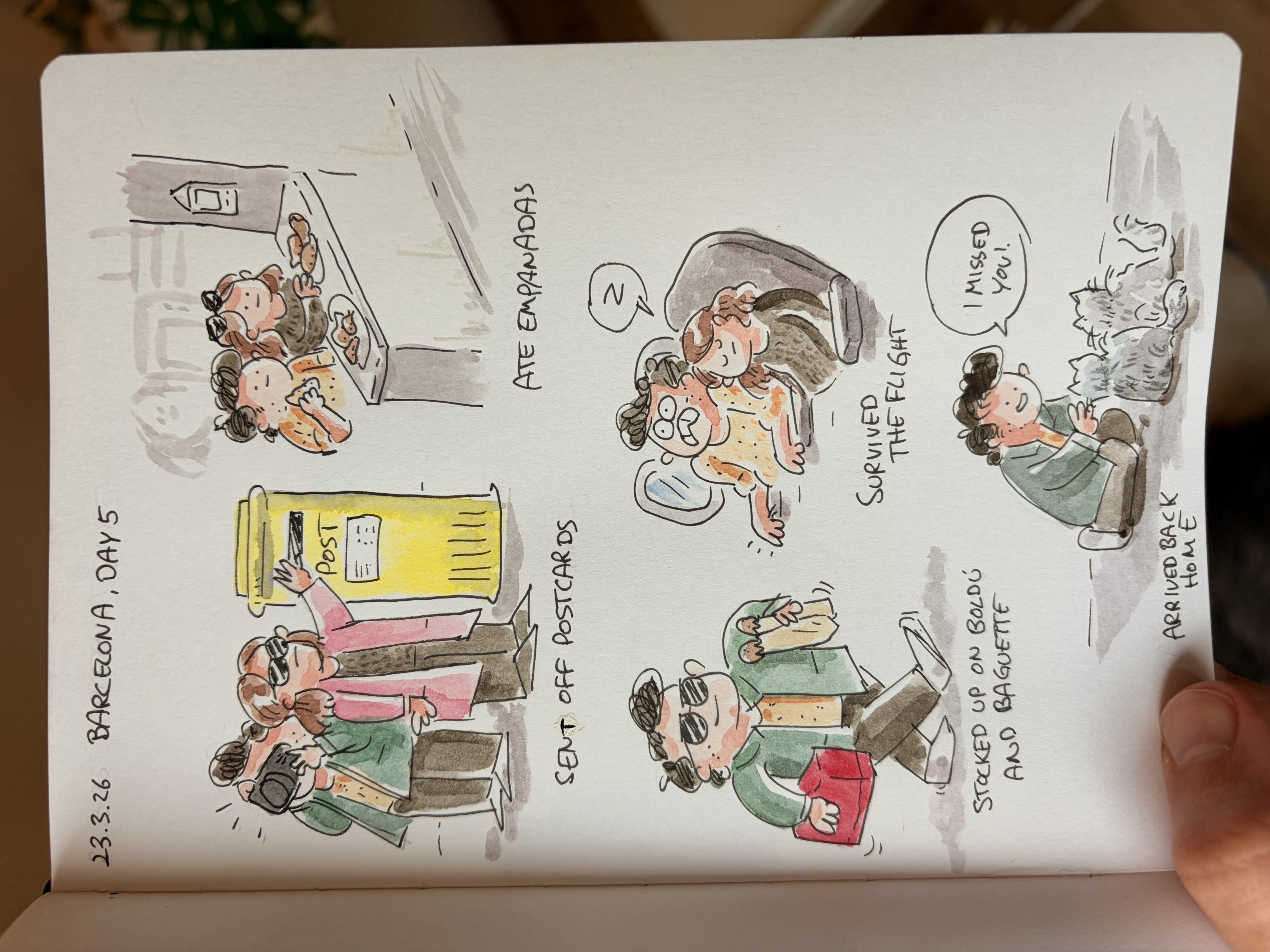 This marks the end of our little Barcelona adventure. 

(image: file://qvtxjigit2o0y6fa)
(image: file://rrxdmnohiqknhb2q)