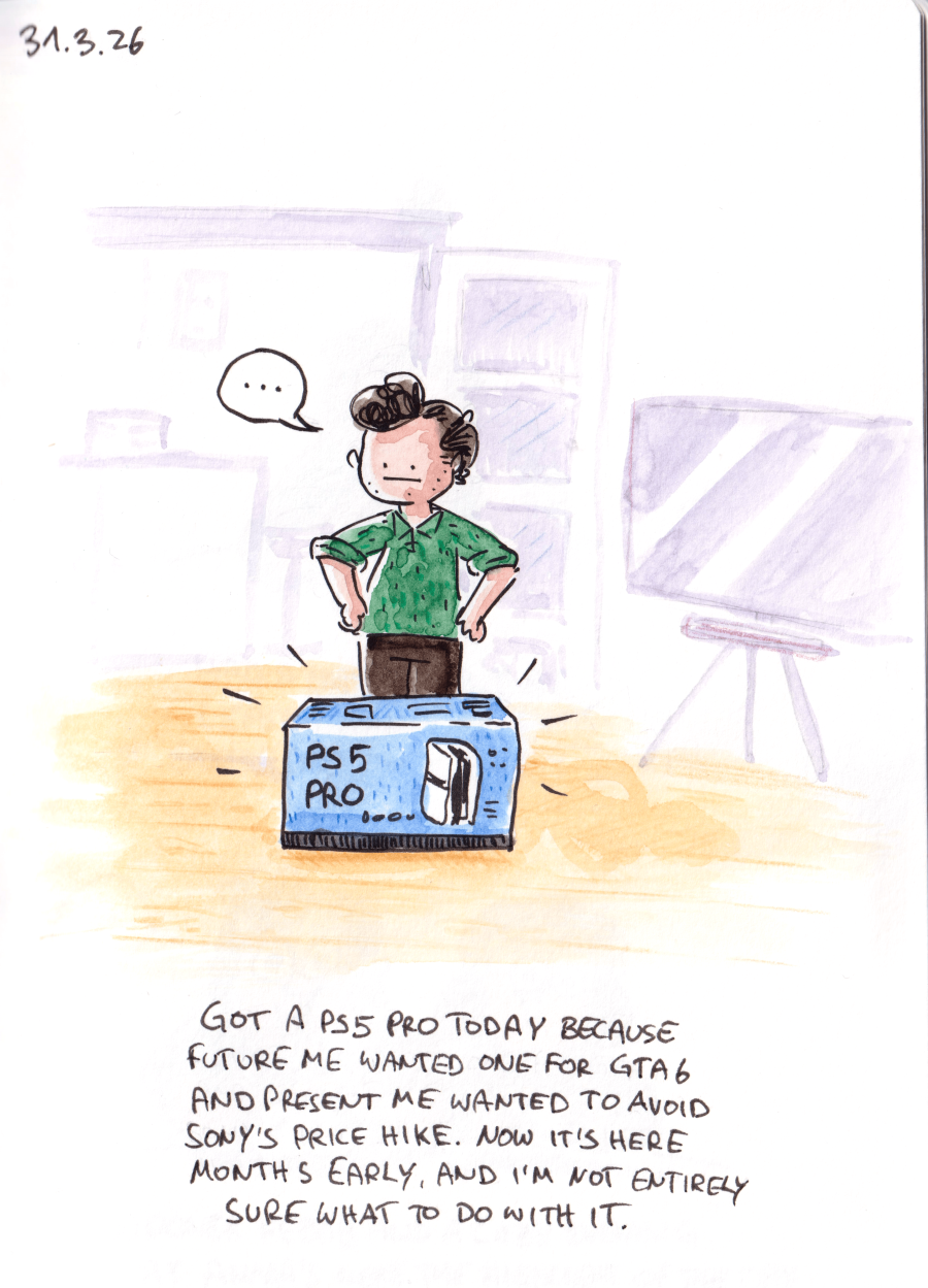 I saved money by buying something I don't need. I guess I could play through those Spider-Man games?